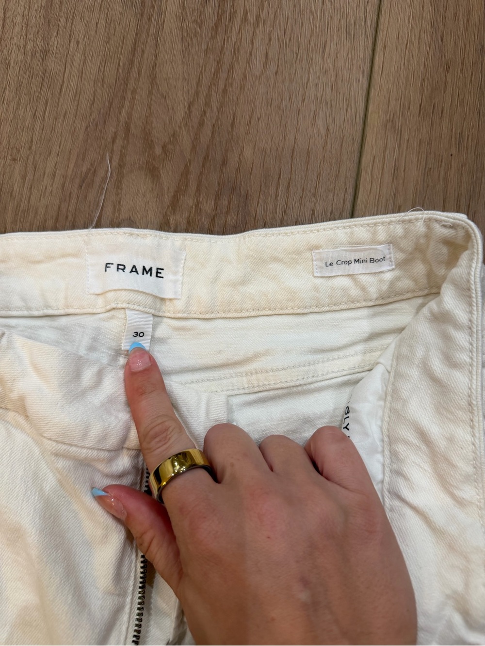 Frame Le Crop Mini Boot - Picture 6 of 6